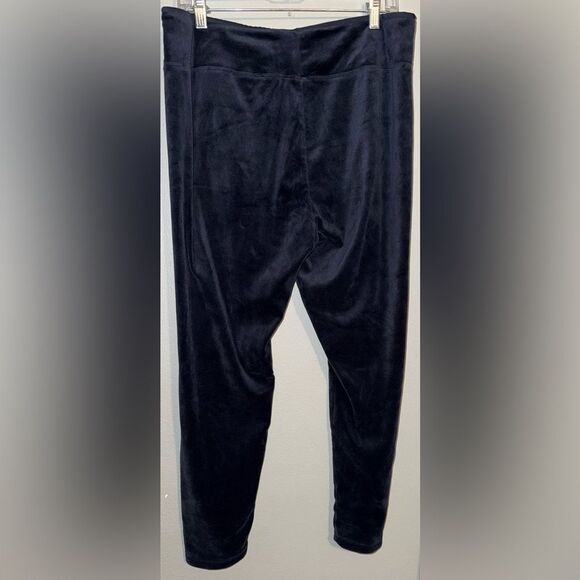 Cuddl duds navy Velvet Pants XL #720 - Picture 2 of 6
